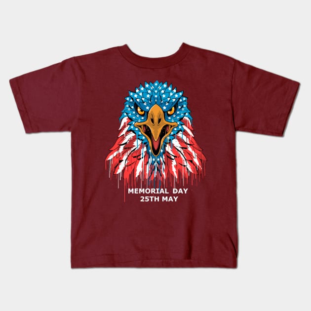 memorial day 2020 Kids T-Shirt by sufian